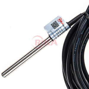 <span class=keywords><strong>RIKA</strong></span> RK500-01 Pas Cher <span class=keywords><strong>Prix</strong></span> Usine PT100/PT1000 4-20mA/RS485/0-5V Sol Liquide Sonde de Température D'eau Capteur - Product Image 1