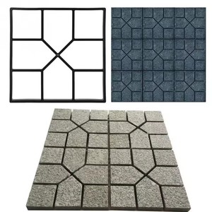 Moule de pavage DIY pour allées, pavés, briques, pierres, en béton et ciment, réutilisable pour jardin et patio - Product Image 4