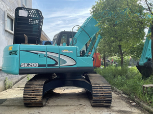 100% Listo para trabajar Eficiente Shanghai Yard Excavadora Kobelco sk200D usada duradera - Product Image 2