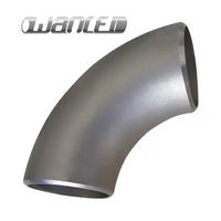 Coudes de tuyauterie égaux en acier inoxydable WP316 basse pression personnalisés, taille 10 mm, traitement de surface par peinture, norme ASME, soudage bout à bout