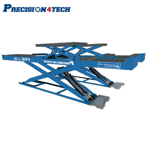 4T <strong>Auto</strong> ALIGNMENT Scissor Lift Hydraulic Car Lift Car Hoist Scissor Type Double Cylinders PRE-J50 - Product Image 1