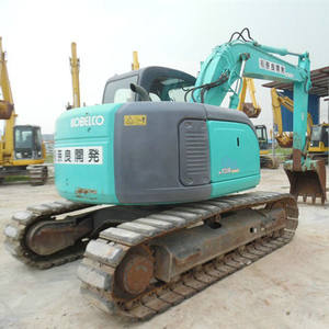 Excavatrice à bras oscillant zéro Kobelco SK115SR d'occasion - 11,5 tonnes, pelle compacte en excellent état de fonctionnement pour la construction urbaine - Product Image 2