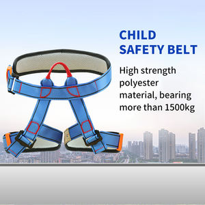 เข็มขัดนิรภัยสำหรับใช้ในการช่วยเหลือเด็กสายรัดร่างกายป้องกันการตกสำหรับปีนขึ้นไปกลางแจ้งแข็งแรงทนทาน - Product Image 2