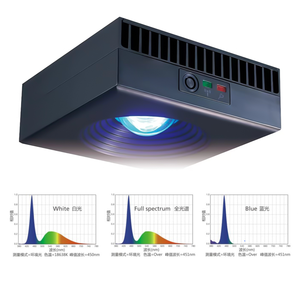 Jebao Jecod Série MSQ Lumière LED d'aquarium intelligente à spectre complet WiFi Bluetooth manuelle double lumière lunaire Récif marin Aquarium MSQ-50W - Product Image 4