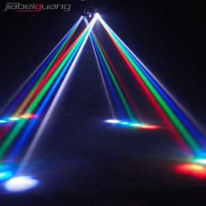 Petit corps 6 bras abeille yeux faisceau tête mobile RGBW effet Laser DMX512 éclairage de scène DJ lumière LED pour Disco musique danse fête - Product Image 5