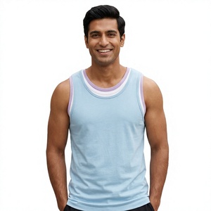 Débardeur de sport pour homme à prix avantageux, séchage rapide, respirant, non transparent, toucher doux, fabricant de vêtements pour homme - Product Image 1