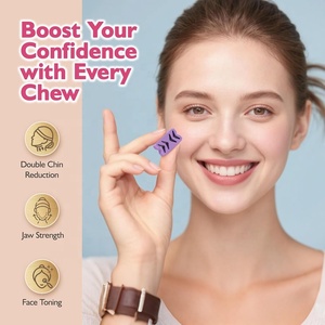 Wellshow thể thao hàm Exerciser 4 mức độ kháng (8pcs) jawline Shaper Exerciser cho phụ nữ và nam giới mặt <span class=keywords><strong>Toning</strong></span> & tăng cường - Product Image 4