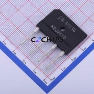 Puente Rectificador de Diodos KBJ2510_B0_10001 Original y Nuevo, Proveedor de Componentes Electrónicos al por Mayor y Servicio de Lista de Materiales - Product Image 1