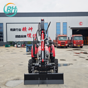 Tractor Agrícola Multifuncional Pequeño con Retroexcavadora, Equipo Agrícola Diésel para Trabajo <span class=keywords><strong>en</strong></span> <span class=keywords><strong>Campo</strong></span> - Product Image 3