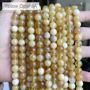 Perles rondes naturelles <span class=keywords><strong>opale</strong></span> véritable, brin de perles d'<span class=keywords><strong>opale</strong></span> <span class=keywords><strong>rose</strong></span> semi-précieuse pour la fabrication de bijoux à bricoler soi-même 4mm 6mm 8mm 10mm 12mm, 38cm - Product Image 5