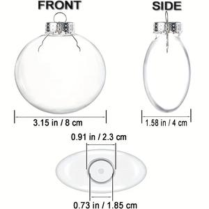 2025 articles décoratifs <span class=keywords><strong>de</strong></span> fête <span class=keywords><strong>de</strong></span> vacances sur mesure <span class=keywords><strong>en</strong></span> <span class=keywords><strong>plastique</strong></span> transparent <span class=keywords><strong>de</strong></span> haute qualité 4-30cmboule <span class=keywords><strong>de</strong></span> noël décoration <span class=keywords><strong>de</strong></span> sapin <span class=keywords><strong>de</strong></span> noël ultraviolet - Product Image 3