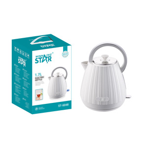 Winning <b>Star</b> Cross-border Home Dual-Layer <b>LED</b> Indicator Anti-scalding 220V Kettle - Product Image 1
