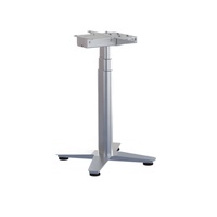 Table console moderne à une seule jambe, réglable en hauteur électriquement, en métal, pour salon et chambre à coucher