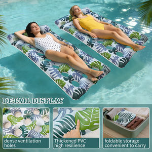 Flotteurs de <span class=keywords><strong>piscine</strong></span> gonflables pour sports nautiques, tapis pour adultes, radeau de bronzage, chaise longue flottante avec appui-tête pour lac, plage, <span class=keywords><strong>piscine</strong></span>, fête - Product Image 2