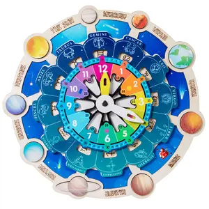 2024 New Products The new design of 3D galaxies matching children's learning educational toys for clock disc toys CE