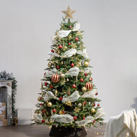Sapin de Noël artificiel de haute qualité QiYing Victory Xmas-44, en PVC, ignifuge, respectueux de l'environnement
