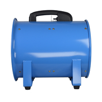 Ventilateur portatif en métal d'air utilitaire 10 pouces 1/2Hp ventilateurs de Ventilation d'air d'échappement axiaux industriels de grand cylindre