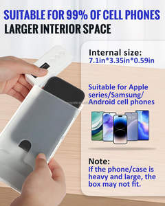 Minuteur numérique intelligent portable avec boîte de verrouillage pour téléphone, 99 heures, pour le fitness, l'ADHD, la gestion de l'autostabilité, 60 jours d'autonomie, la concentration - Product Image 3