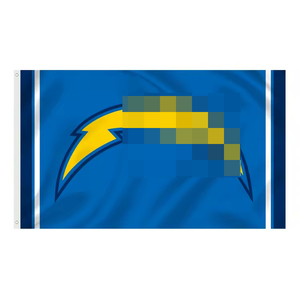 Bandera de <span class=keywords><strong>Los</strong></span> <span class=keywords><strong>Angeles</strong></span> Chargers 3x5 pies (90x150 cm) de una sola cara para aficionados - Bolt Fam Bolt Up The Bolts - Product Image 5