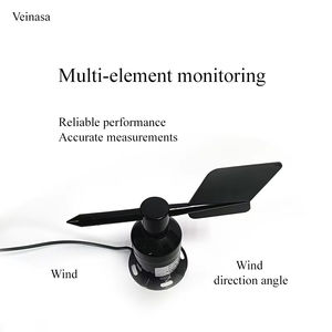 베이나사-WDS01 IP65 디지털 야외 저가 ABS 풍향 지시기 센서 비행기 기계식 해양 풍속계 맞춤형 - Product Image 2