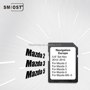 SMIOST für <span class=keywords><strong>Tom</strong></span> Navigation Software Sat <span class=keywords><strong>Nav</strong></span> CID Auto-GPS-Speicherkarte für Mazda 2 3 5 8110 Europa MX5 - Product Image 1