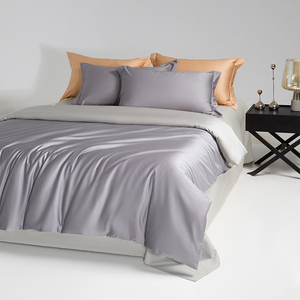 Sang Trọng <span class=keywords><strong>600</strong></span> Chủ Đề Đếm Ai Cập Bông Tấm 4PC Thiết Lập Vua Kích Thước Sateen Dệt Bộ Đồ Giường Thiết Lập - Product Image 5