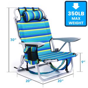 Wholesale Custom Design Folding Portable Adjustable <strong>Lightweight</strong> Collapsible Outdoor Fishing Camping Backpack <strong>Beach</strong> Sea <strong>Chair</strong> - Product Image 2