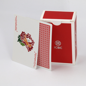 Bank Custom Corporate culture promotion Advertising Poker Cards Eco Friendly Art <b>Paper</b> Portable Family Playing Cards - Product Image 3