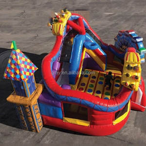GMY Gonflables Personnalisé Carnaval Parc Gonflable Fun City Hupfburg Gonflable <span class=keywords><strong>Junior</strong></span> Bounce House Slide Amusement Park - Product Image 5
