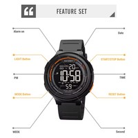 SKMEI 1841 Digitaluhr für Herren Sport Wasserdichte Armbanduhr für Herren Uhr Reloj Hombre LED Display Digital Herren Sport uhren