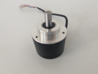 Encodeur Rotatif PIE5810-5000-G5-24C 58mm, Arbre Solide 10mm, Fixation par Bride, 5000PPR, DC10-24V, NPN, Collecteur Ouvert, Câble Radial 5M