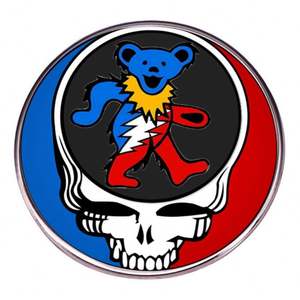 Fabricante de broches de metal personalizados al por mayor broche de Grateful Dead PIN de <span class=keywords><strong>Balada</strong></span> de rock insignia de aleación de metal - Product Image 1