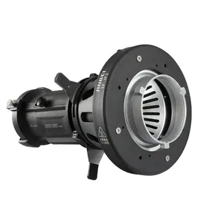 Jinbei Ef-zf3 Conique Optique Studio Spot Snoot Focaliser Condensateur Flash Concentrateur Pour Projecteur Led Équipement Photographique