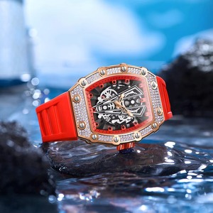 Drioshipping Montre de marque supérieure Montres pour hommes Montres de marque de luxe pour hommes Montre-bracelet Ice Out Diamonds - Product Image 5