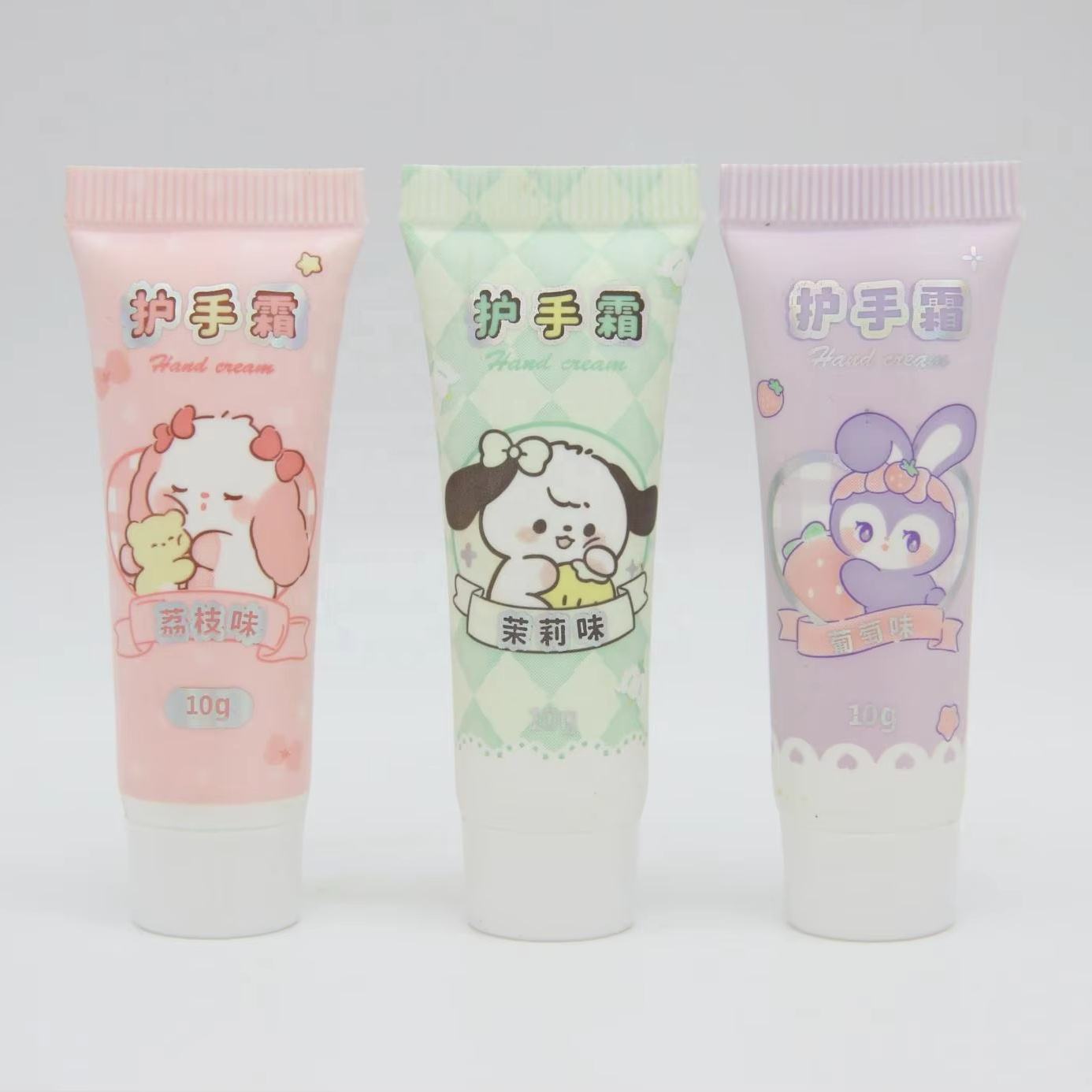 Custom Logo 10g Children Kids Perfumed Hand Cream Lotion Soothing  Moisturizing Whitening Nourishment Hand Cream