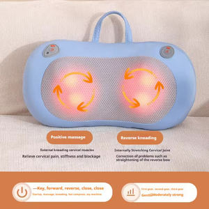 VTT <span class=keywords><strong>Deep</strong></span> <span class=keywords><strong>Tissue</strong></span> Kneten Elektrischer Vibrator Infrarot-<span class=keywords><strong>Massage</strong></span> gerät für den Körper mit weichem Rücken und elektrischem Vibrator und Kissen - Product Image 4