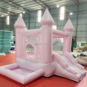 Hot Bán PVC Mới Thời Trang Trong Nhà Ngoài Trời Vui Màu Trắng Mini Bouncy Lâu Đài Nhảy <span class=keywords><strong>Trampoline</strong></span> Nhà Bị Trả Lại Cho Trẻ Em - Product Image 3