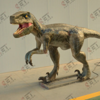 Usine de Offre Spéciale Dinosaure Animatronique Dinosaurio Mecatronicos Velociraptor Modèle de dinosaure robotique réaliste grandeur nature