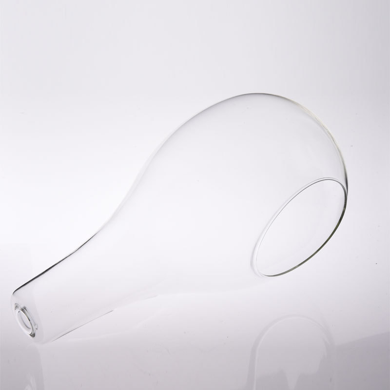 Clear Decorative Tear Drop Shape Glass