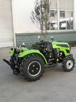 Tracteur électrique compact, boîte de vitesses automatique, moteur, mini 4x4, machine agricole pour l'agriculture