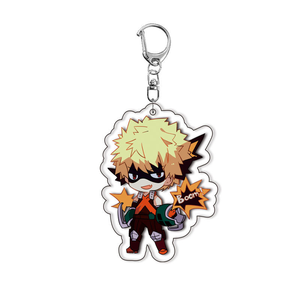 12 Llaveros de Acrílico Transparente de Alta Calidad con Diseño de Anime <span class=keywords><strong>Boku</strong></span> <span class=keywords><strong>No</strong></span> <span class=keywords><strong>Hero</strong></span> Academia para Mochilas - Product Image 3