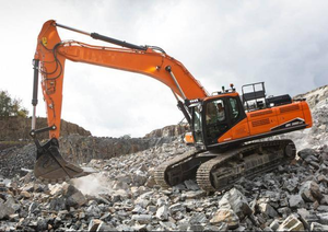 Excavatrice sur chenilles robuste DX380LC-7K de 38 tonnes, moteur 240 kW, godet de 1,83 m³ pour travaux miniers, moteur haute efficacité, PLC - Product Image 3