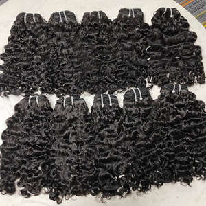 Paquetes de cabello humano de onda de agua alineados con cutículas vírgenes brasileñas con cierre 100% cabello humano de alta calidad sin procesar - Product Image 3