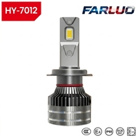 Nouveau phare LED de voiture 2026 H16JP/H16EU/H27/9005/9006/9012/9004/9007 35W 4000LM 6000K LED 12-24V en aluminium universel