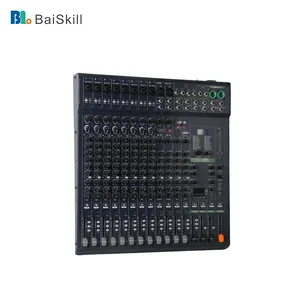 BaiSKill- VX16 Professional 24 DSP Digital Mixer High Quality MP3 With Bluetooth Connection Audio Mixer