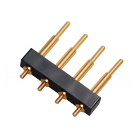 Conector de Sonda de Contacto Recta con Resorte HYTEPRO C740 4 para Equipos Aeroespaciales, Dispositivos Médicos y Electrónica de Consumo