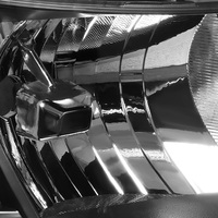 Phare de voiture 5116288AA 5116288AB 5116289AA 5116289AB, feux de coin noirs et ambrés pour Dodge Journey 2009-2018
