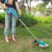 Débroussailleuse électrique de jardin industrielle et de bricolage 21V à piles sans fil avec support OEM personnalisé