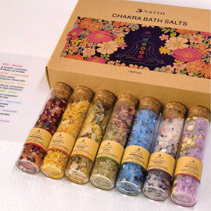 Sels de bain purifiants 7 chakras NATTH, <span class=keywords><strong>formule</strong></span> de désintoxication naturelle pour un nettoyage en profondeur, protection de l'aura et équilibre général de l'esprit et du corps - Product Image 5