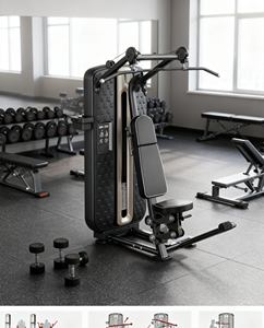 Appareil de musculation professionnel en acier pour salle de sport - <span class=keywords><strong>Presse</strong></span> pectorale à bras droits réglable et Reverse Fly avec pile de poids de 80 kg pour les centres de remise en forme - Product Image 2